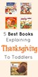 5 Best Books Explaining Thanksgiving to Toddlers